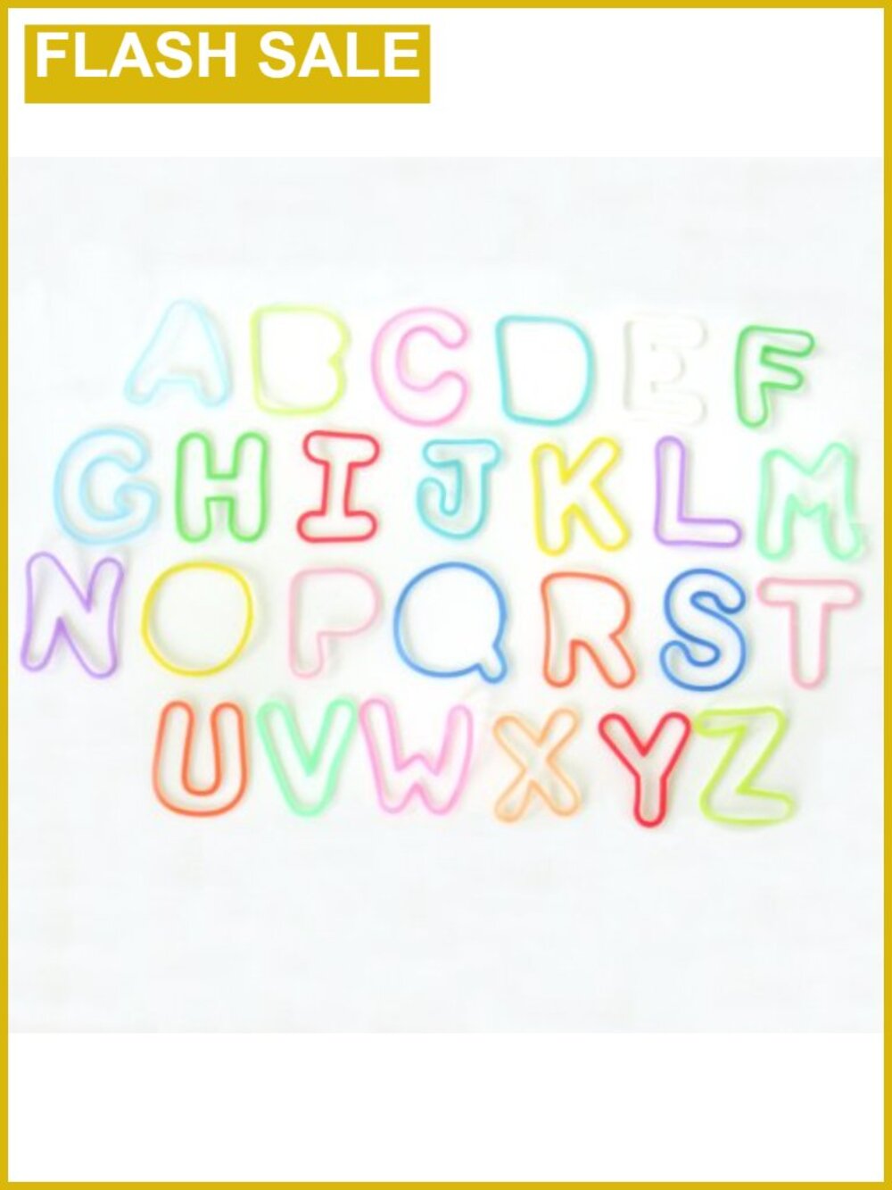 Silly Bandz Alphabet Pack 36 Count Bracelets